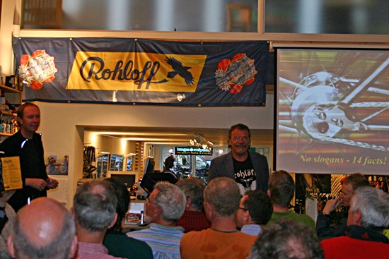 Berharnd Rohloff bij De Vakantiefietser