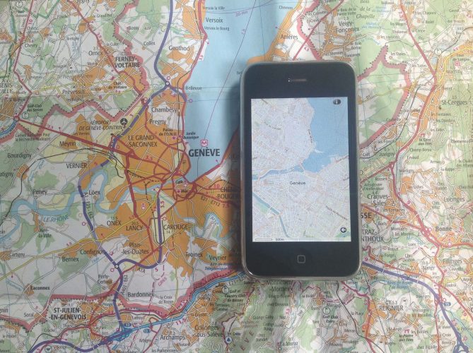 cursus GPS-navigatie met iPhone