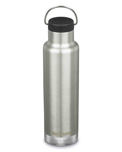 klean-kanteen-thermosfles-zilver
