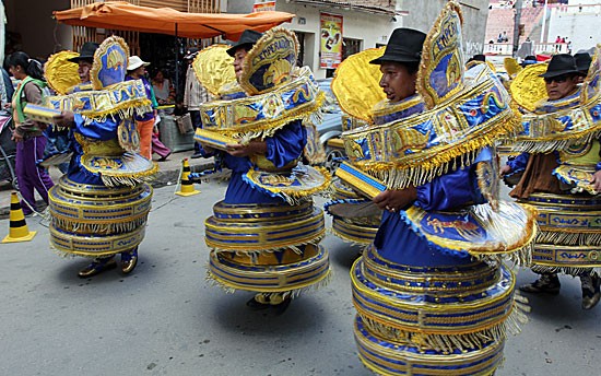Carnaval in november, Oruro, Bolivia